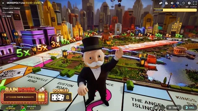 Gambling review site - Monopoly Live