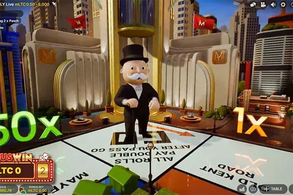 Gambling review site - Monopoly Live